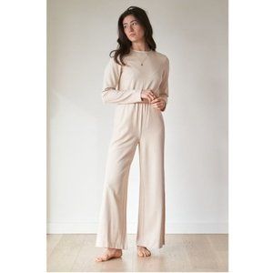 NWT Leze Meri Jumpsuit in Clay